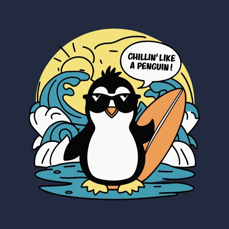 CHILLEN WIE EIN PINGUIN