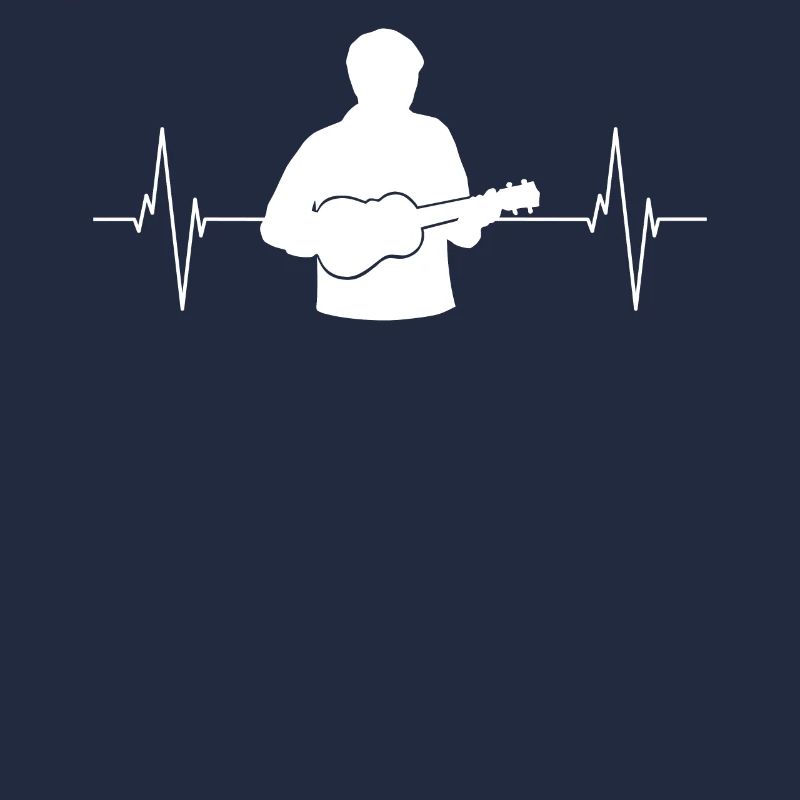 Herzschlag Ukulele Leidenschaft Geschenk