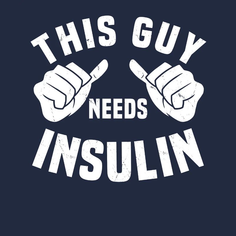 This guy needs insulin