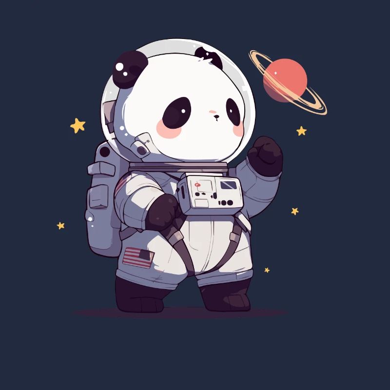 Panda Ours Astronaute Panda géant japonais