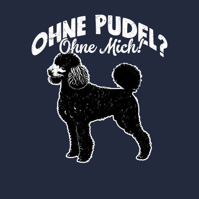Sans caniche ? Sans moi ! Jouet pour chien Caniche Master Fr
