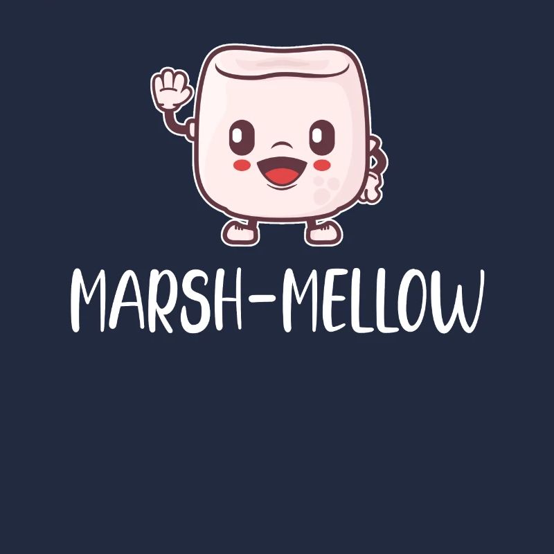 Marsh-mellow Marshmallow Puns Cocoa Rv Mountain