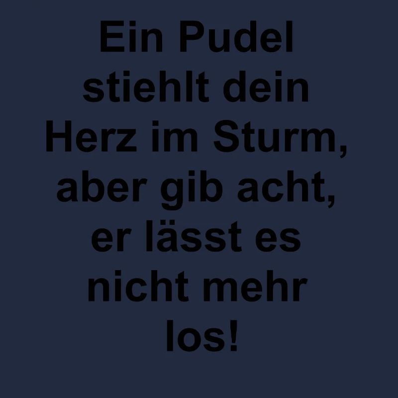 Herz-Pudel-Geschenk