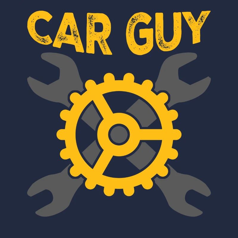 Car Guy Engine Mechanic Combustion