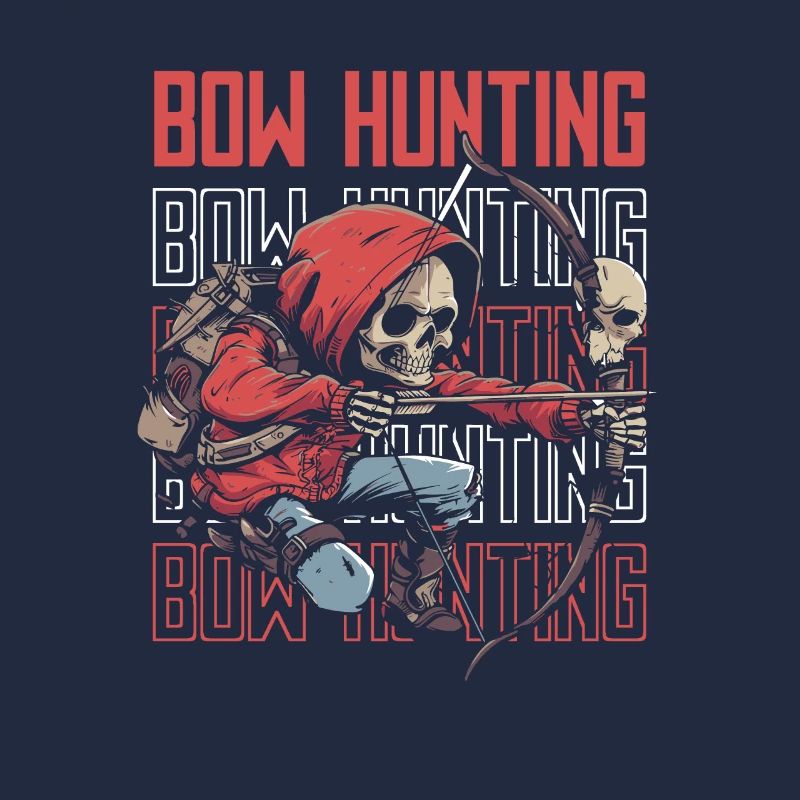 Bogenjagd Bogenjäger Skelett