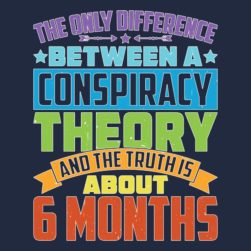 The Only Difference Between A Conspiracy Theory 26