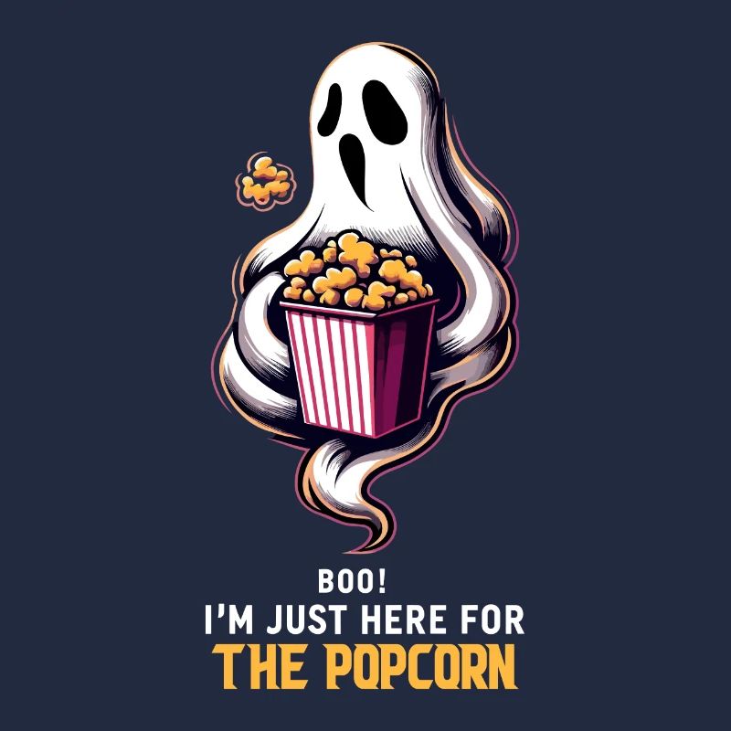 Funny popcorn saying, binge-watching popcorn
