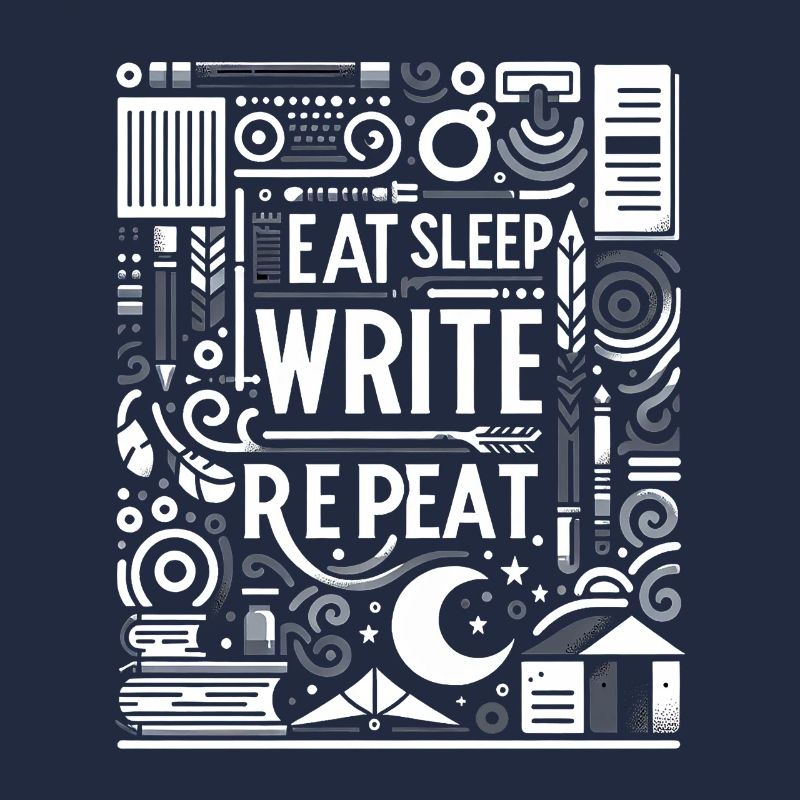 Manger Dormir Écrire Répéter 6