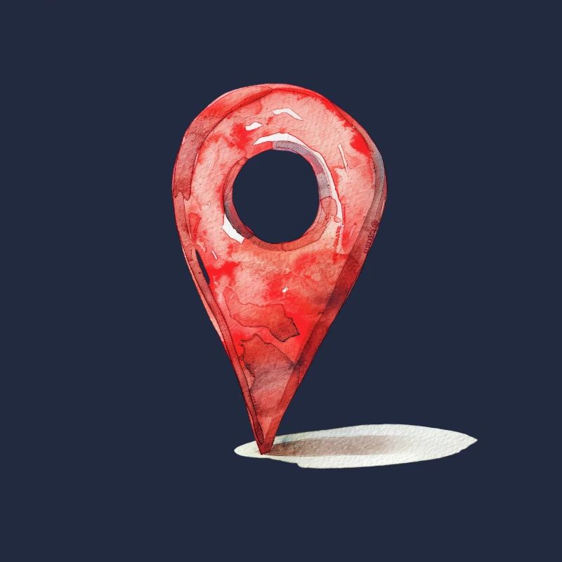 L’icône GPS détermine l’emplacement