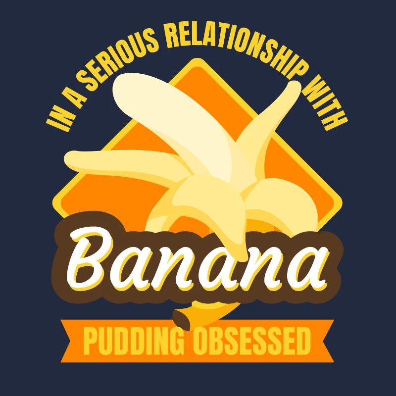 Dans une relation sérieuse avec le pudding à la banane