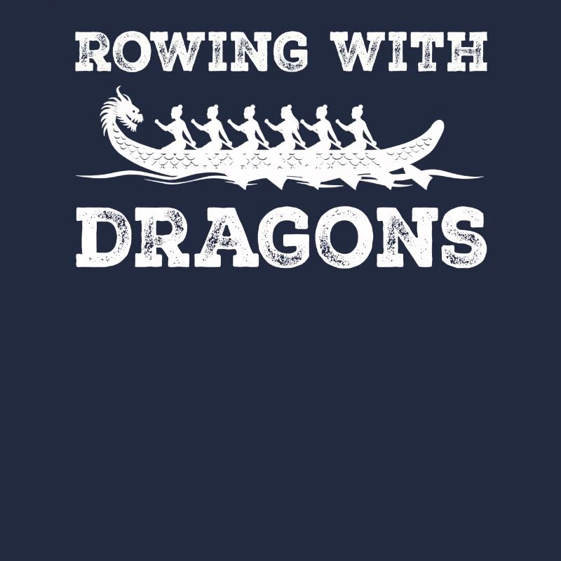 Rudern mit Drachen Drachenboot