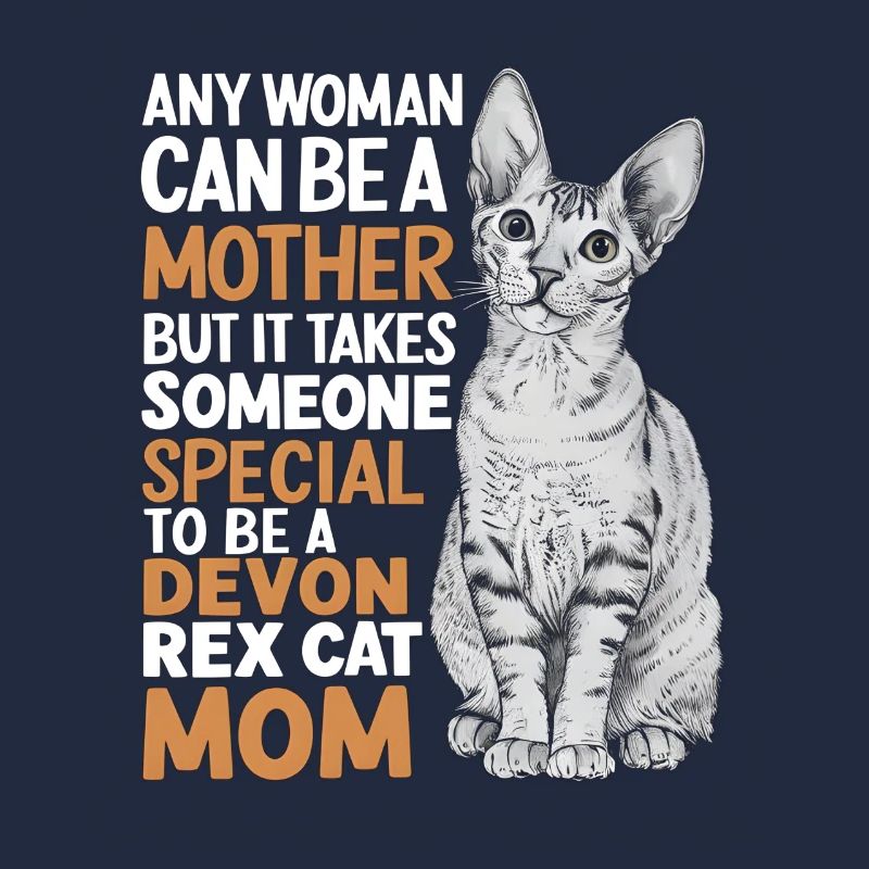 Katze Devon Rex Geschenk