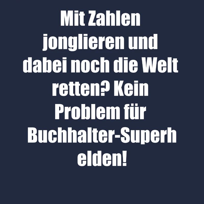 Buchhalter Superheld Geschenk