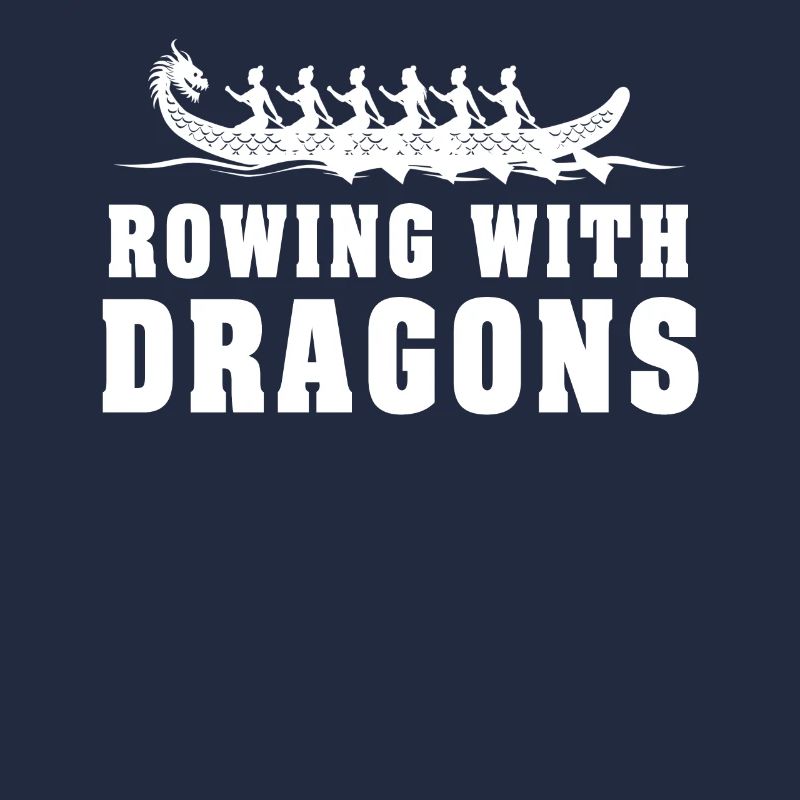 Rudern mit Drachen Drachenboot