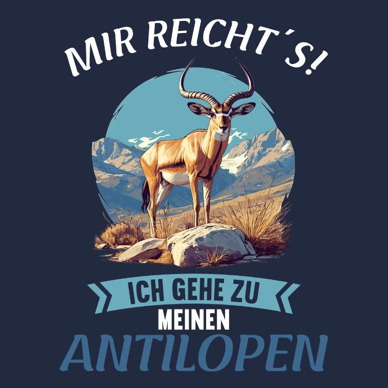 Antilope antilope antilope ouverte