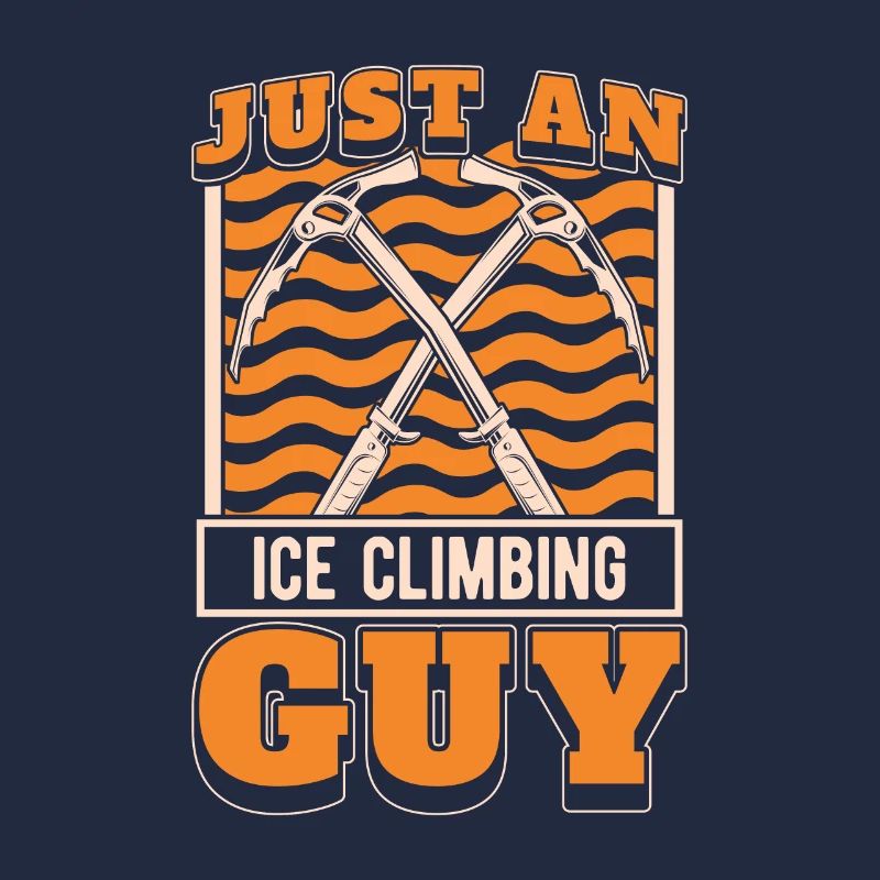 Eisklettern Just An Ice Climbing Guy