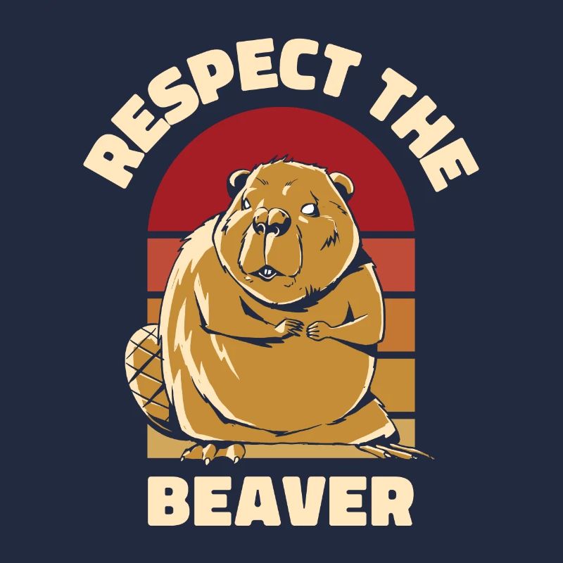 Respect Le Castor Eurasien Castor Canadensis