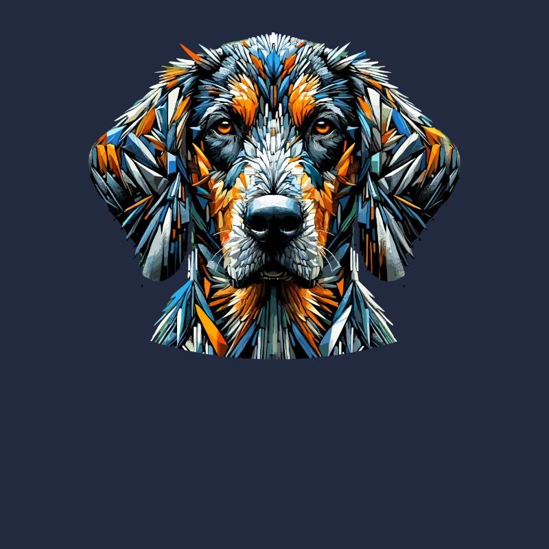 Polygone Art Plott Chien Plott Chien