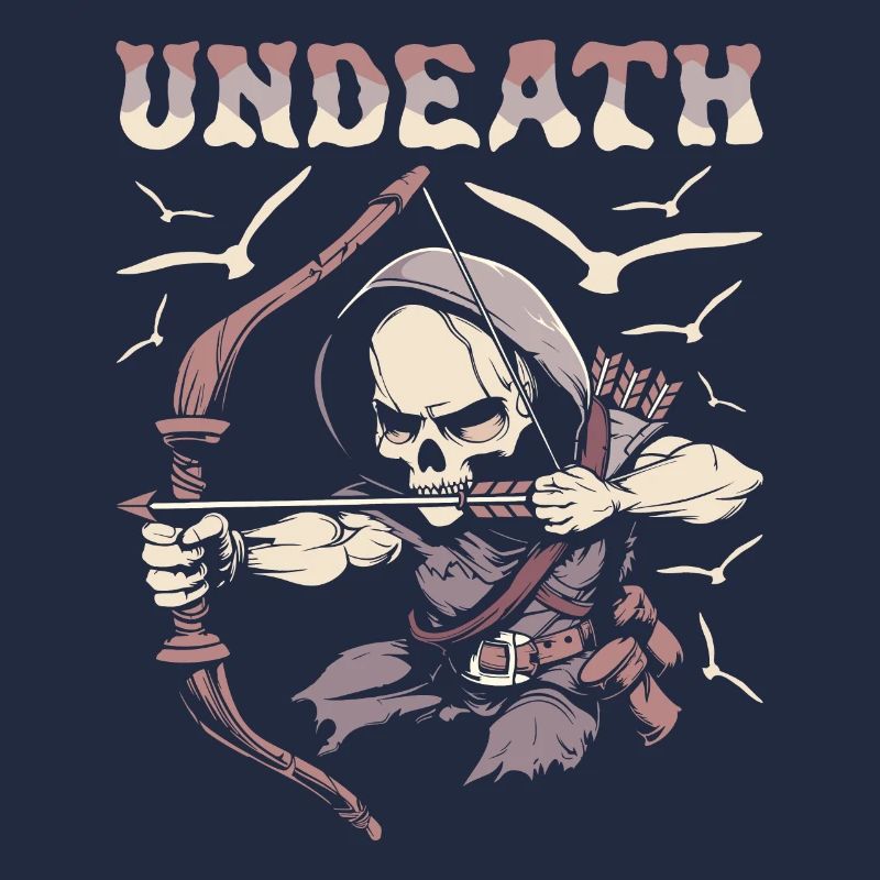 Bogenjagd Bogenjäger Skelett Undeath