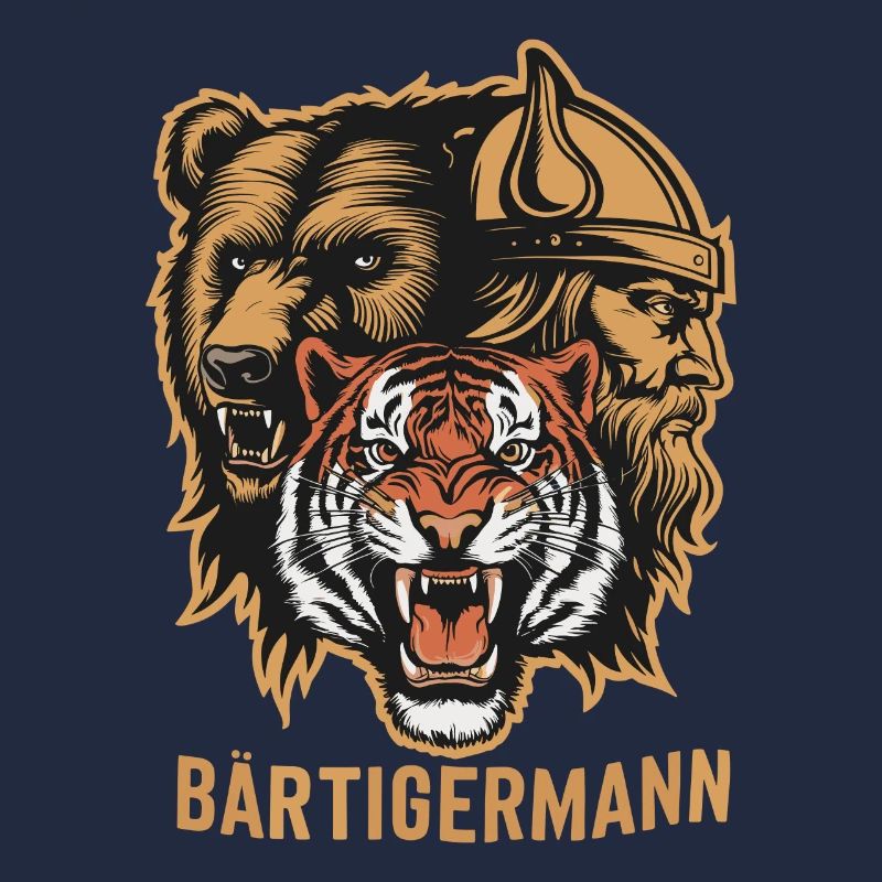 Bärtigermann alles in einem Wikinger