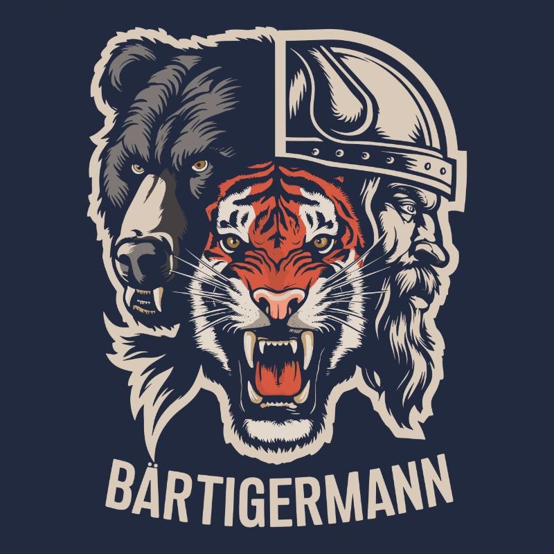 Bärtigermann alles in einem Wikinger