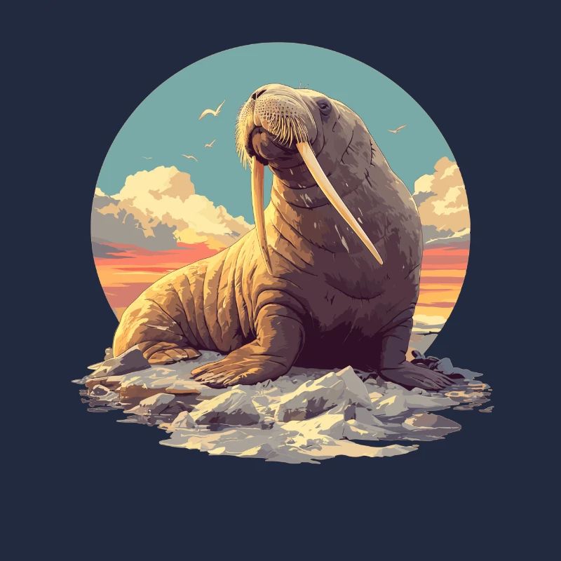 Walrus Walrosse Walross