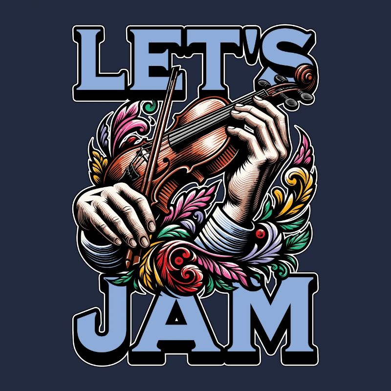 Fiddle Let's Jam String Instrument Fiddle Player