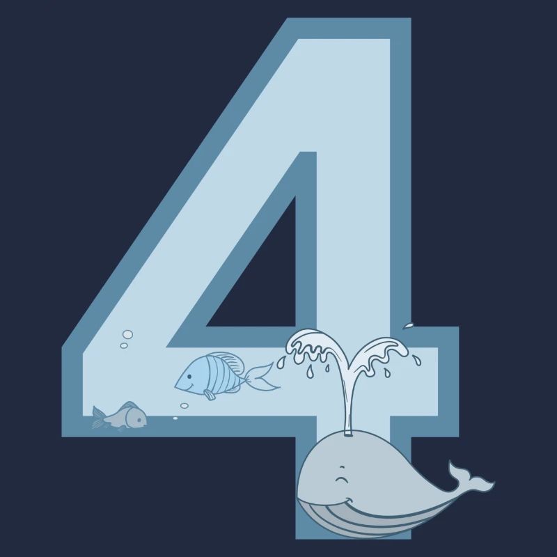 Zahl 4