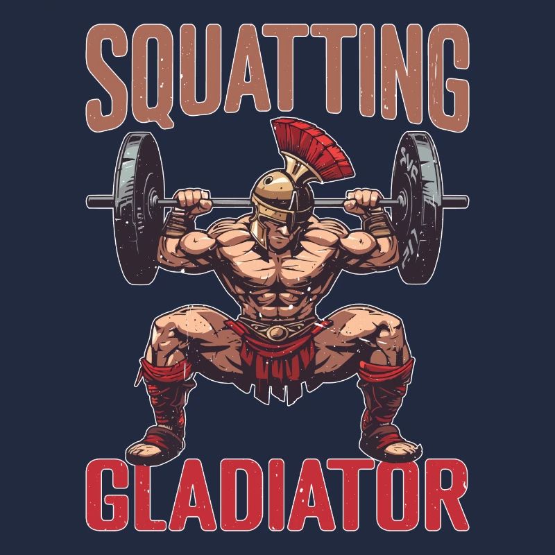 Squatting Gladiator 8