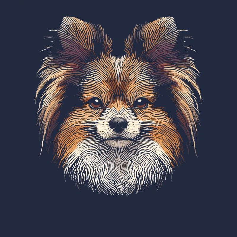 Empreinte digitale Papillon