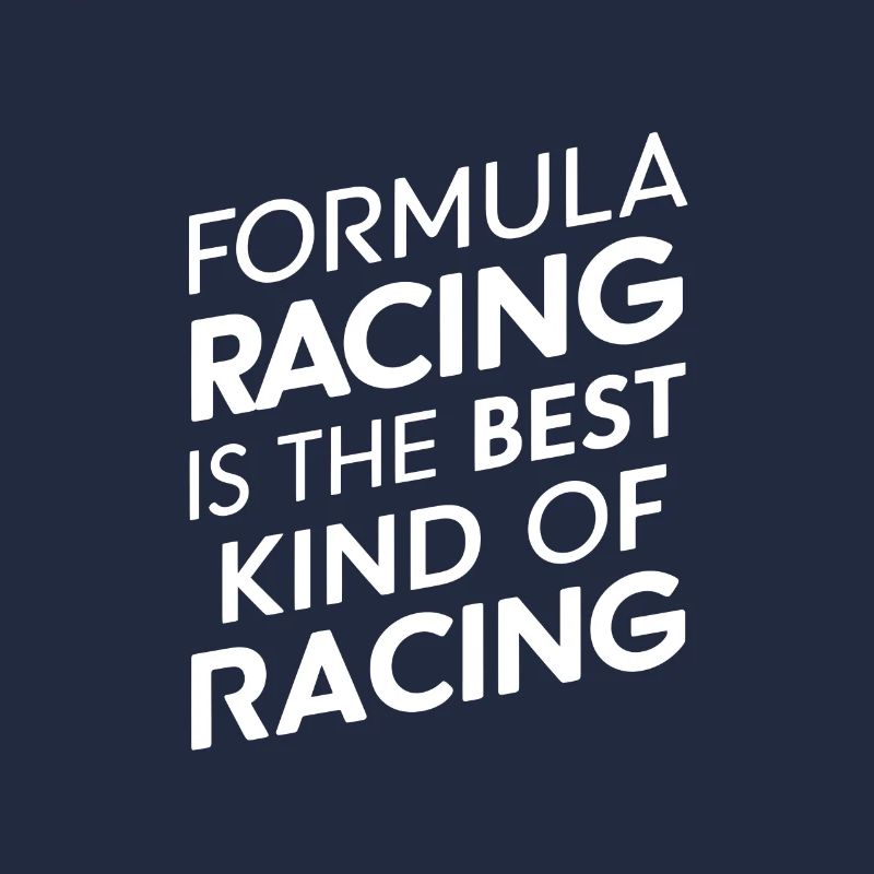 La course de formule est le meilleur type de course