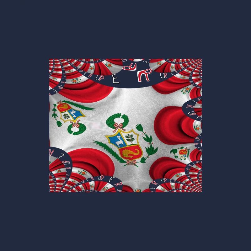 Drapeau du Pérou Lima Amérique du Sud
