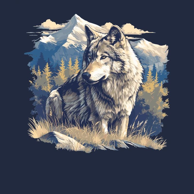 Wölfe Wolf