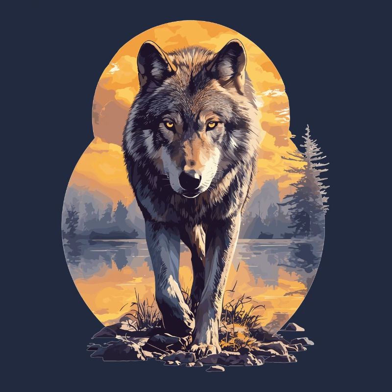 Wölfe Wolf