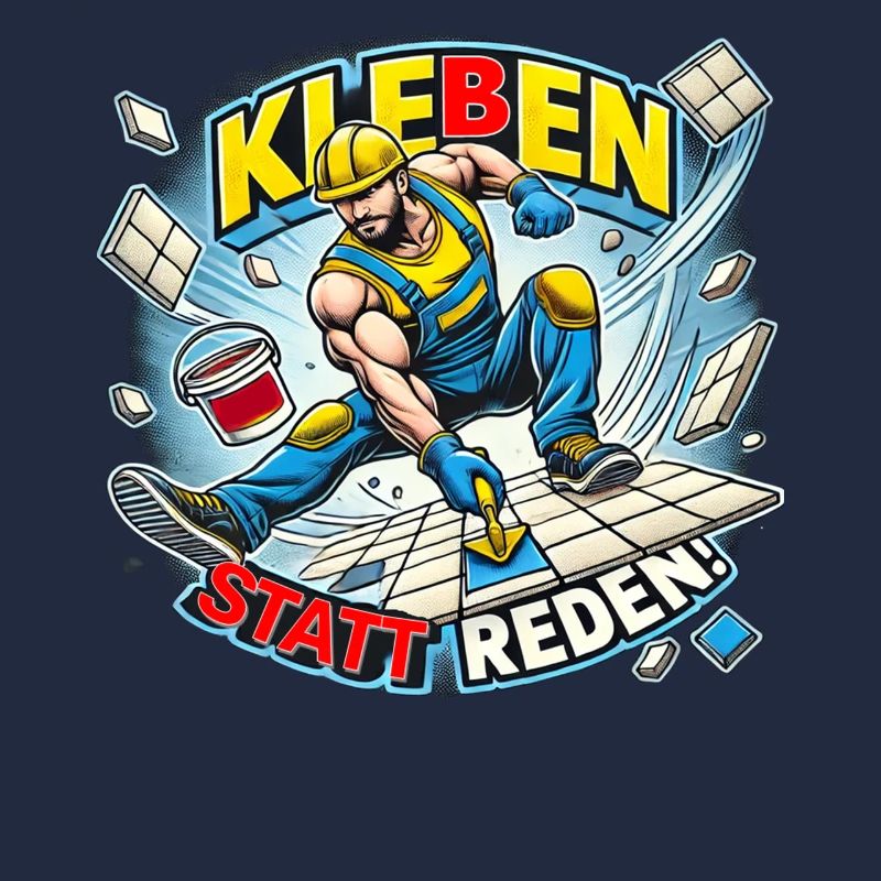 Kleben statt Reden