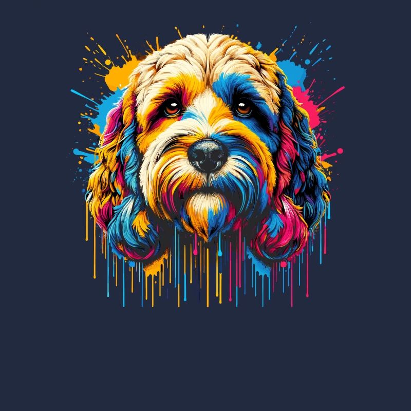 Splash Art Cockapoo Cockapoos Cockerpoo