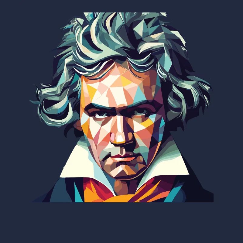 Beethoven Polygon Geometrische Kunst