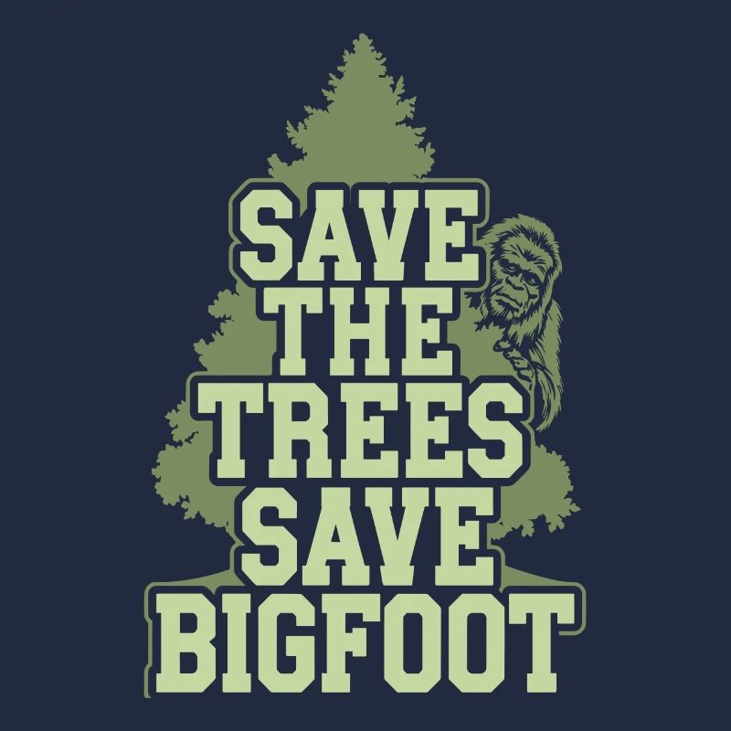 Bigfoot croyant Sasquatch Cryptide Créature de la forêt