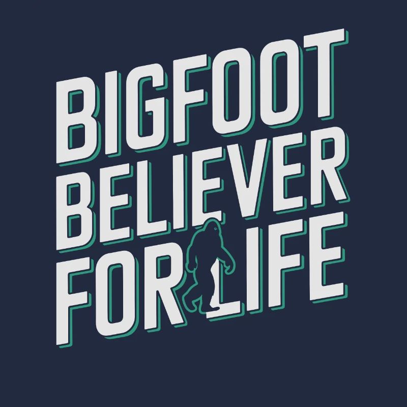 Bigfoot Believer Sasquatch Cryptid Forest Creature
