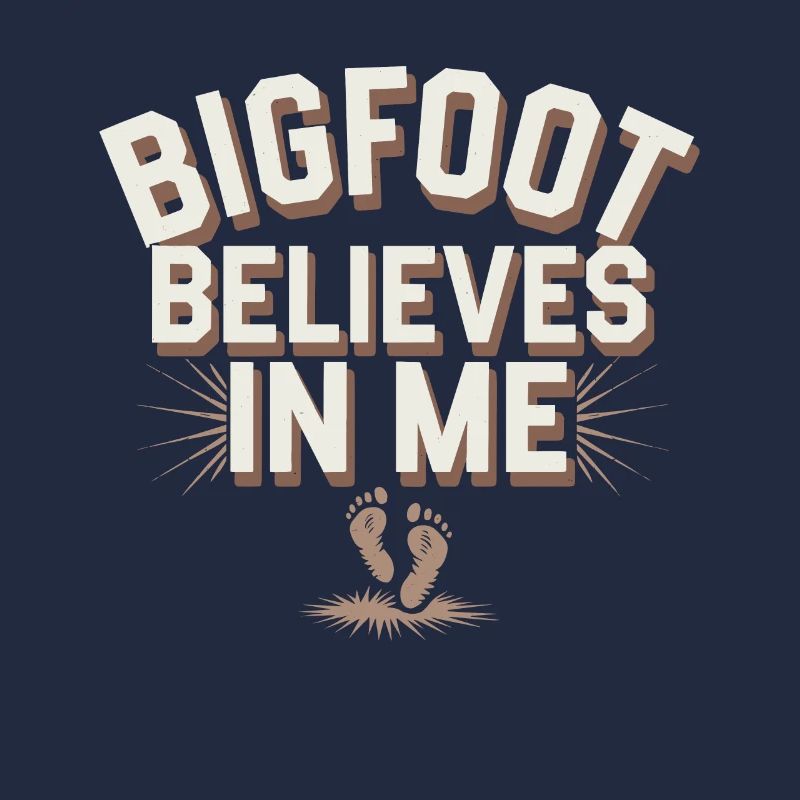 Bigfoot croyant Sasquatch Cryptide Créature de la forêt