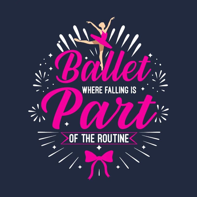 Ballett: Wo das Fallen Teil der Routine ist.