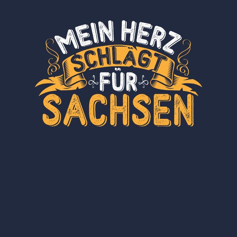 Cadeau de la Saxe avec dicton de la Saxe