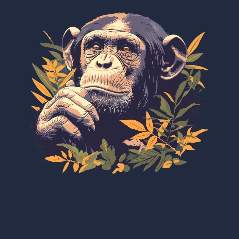 Chimpanzee Schimpansen Schimpanse