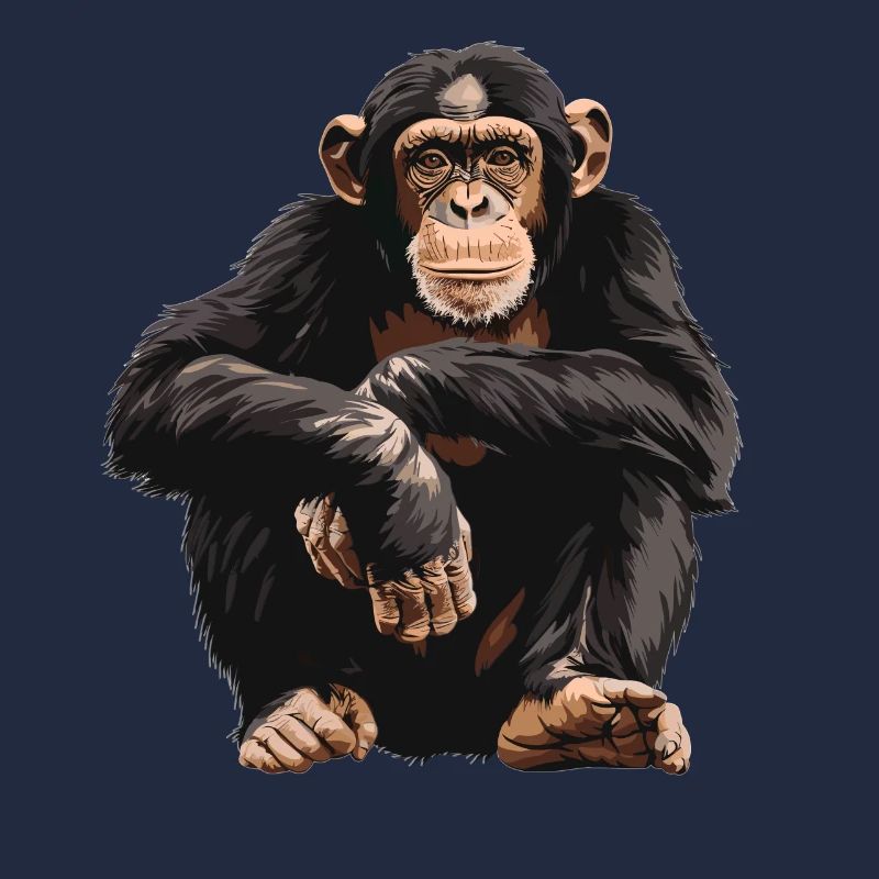 Chimpanzee Schimpansen Schimpanse