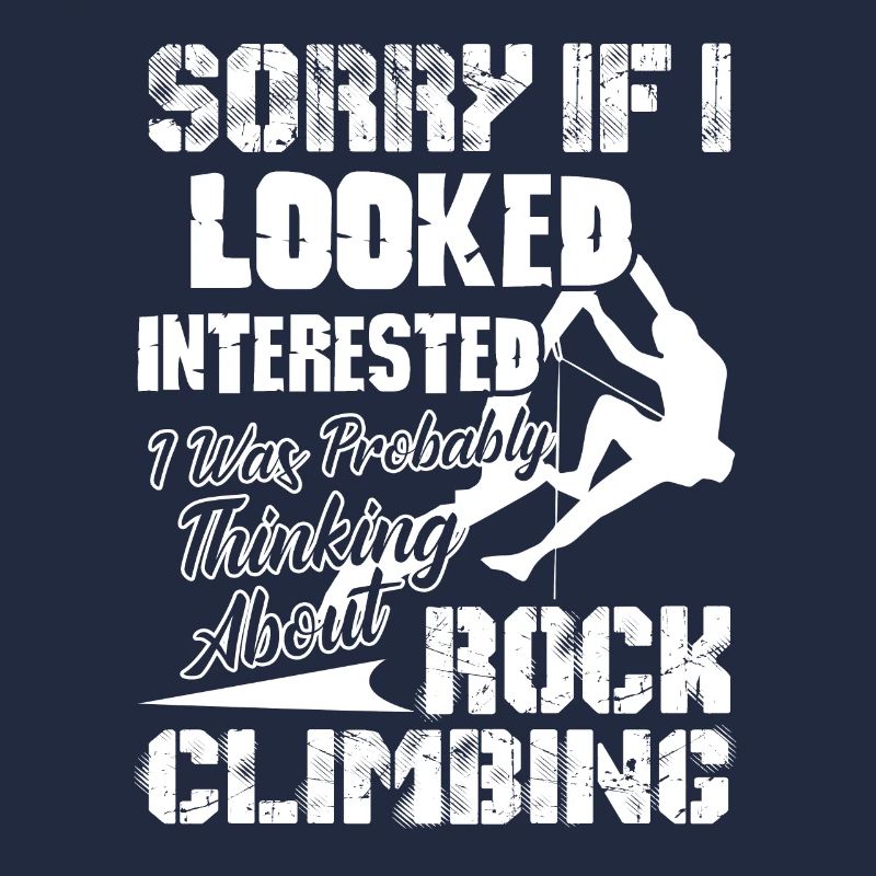 Rock Climbing Thinking About Rock Climbing