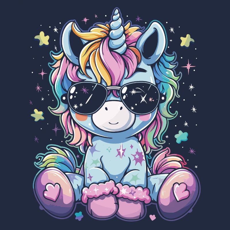 Süßes Einhorn, Bunte Einhörner