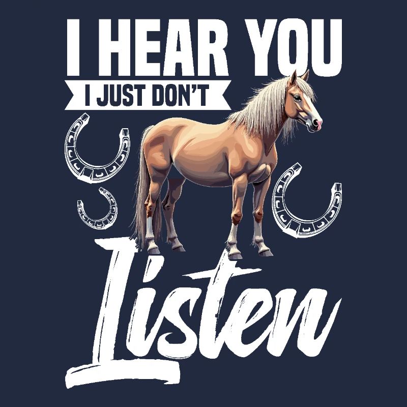 Haflinger Equestrian vous entendez, je n’écoute tout simplement pas