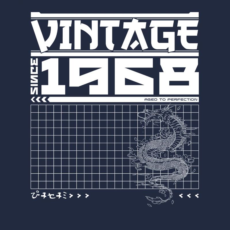 Samurai Legacy Since 1968 - 57. Geburtstag Drache