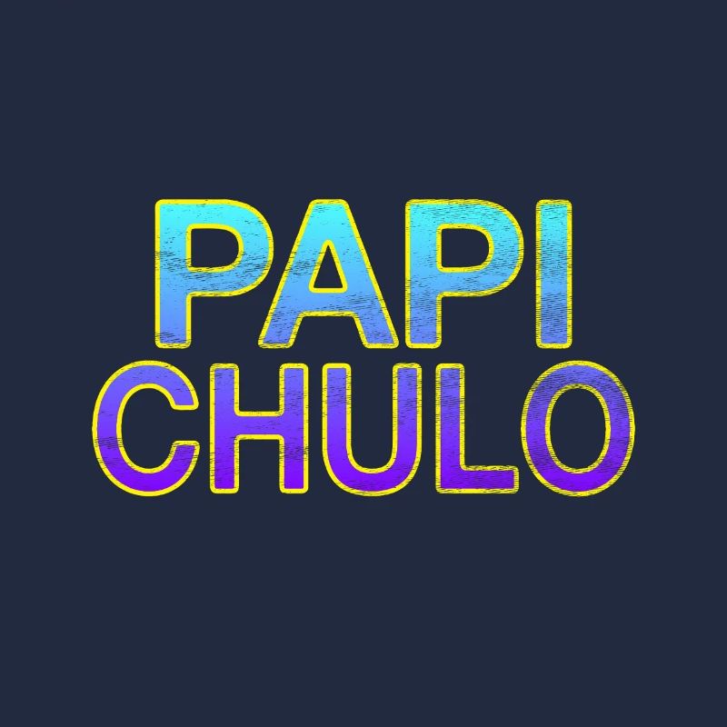 Papi Chulo - Lettrage élégant