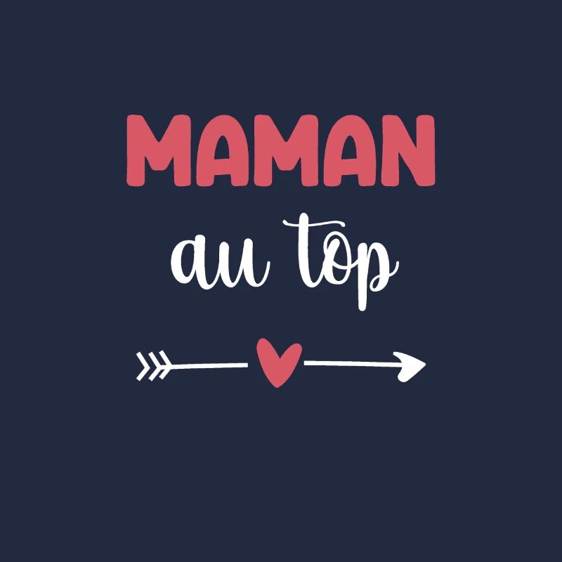 Mama an der Spitze Herz Geschenk Mutter
